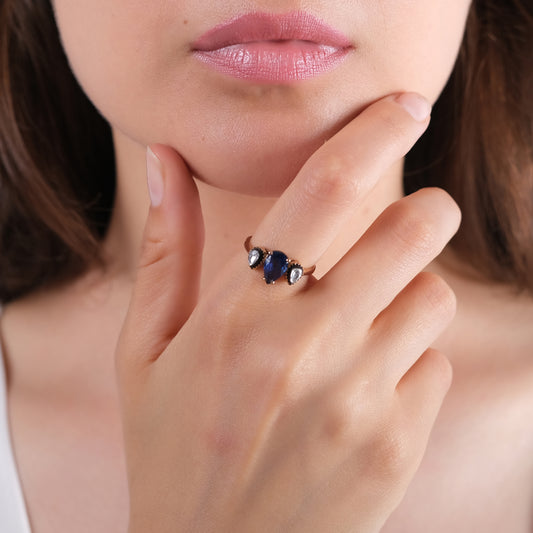 2.00 Karat Pırlanta Safir Yüzük Modelleri ve Fiyatları 2025 - Lial Diamond - Göz Kamaştıran Zarafet