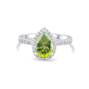 2.06 Karat Pırlanta Peridot Yüzük Modelleri ve Fiyatları 2025 - Lial Diamond - Göz Kamaştıran Zarafet