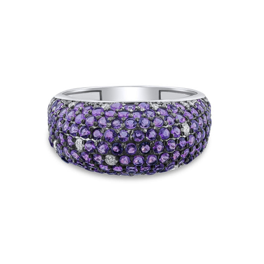 2.15 Karat Pırlanta Ametist Yüzük Modelleri ve Fiyatları 2025 - Lial Diamond - Göz Kamaştıran Zarafet