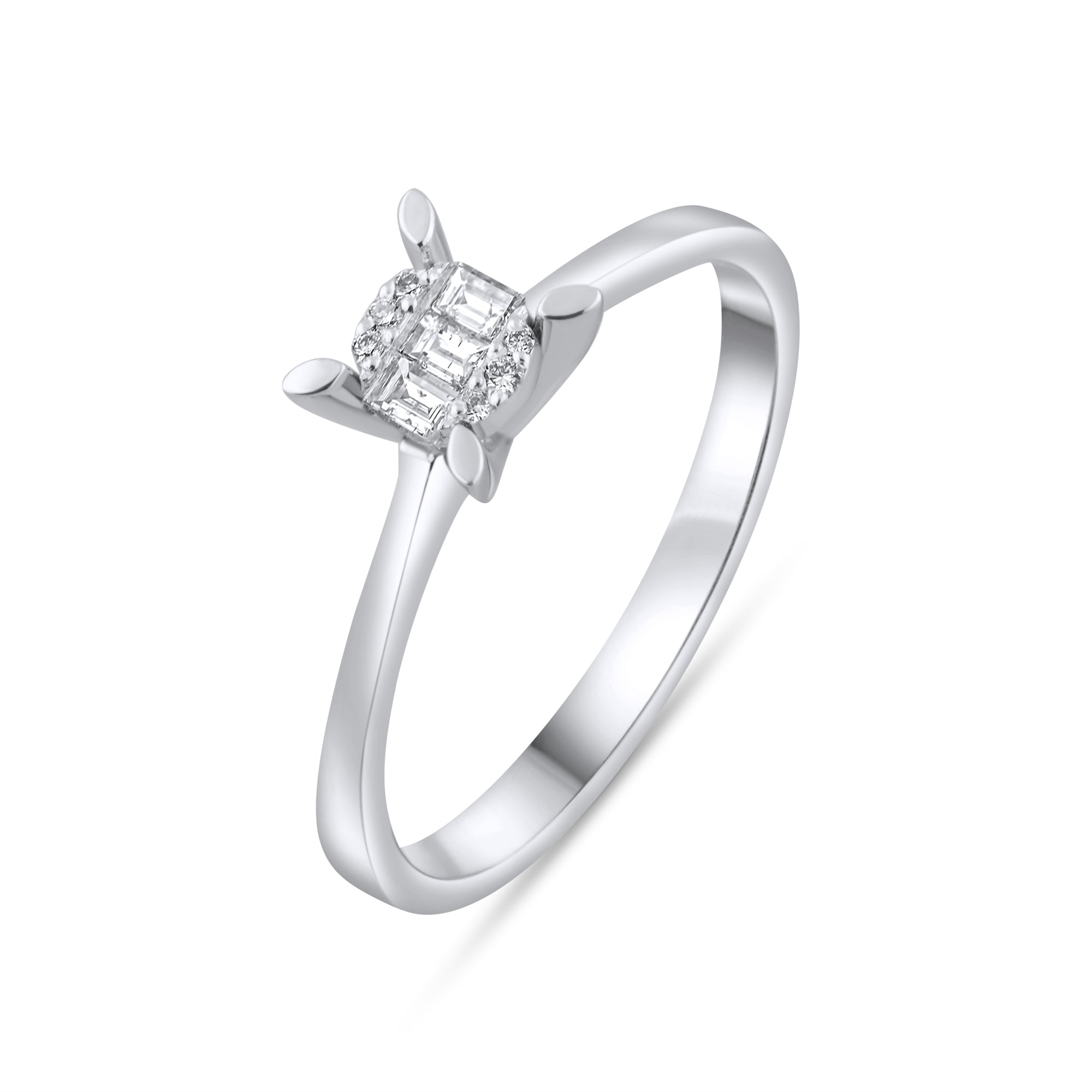 0.11 Karat Baget Pırlanta Yüzük Modelleri ve Fiyatları 2025 - Lial Diamond - Göz Kamaştıran Zarafet