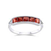 0.83 Karat Pırlanta Garnet Yüzük Modelleri ve Fiyatları 2025 - Lial Diamond - Göz Kamaştıran Zarafet