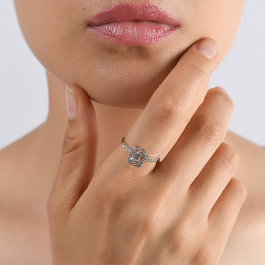 0.15 Karat Baget Pırlanta Yüzük Modelleri ve Fiyatları 2025 - Lial Diamond - Göz Kamaştıran Zarafet