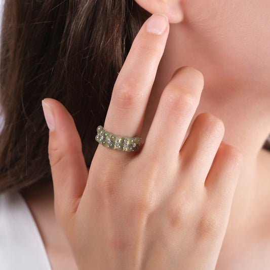 4.76 Karat Pırlanta Turmalin Yüzük - Taşa Bakılacak Modelleri ve Fiyatları 2025 - Lial Diamond - Göz Kamaştıran Zarafet