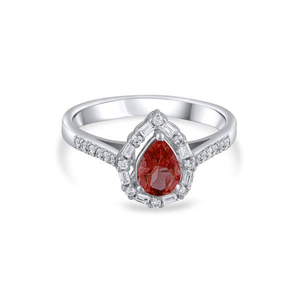 0.99 Karat Pırlanta Garnet Yüzük Modelleri ve Fiyatları 2025 - Lial Diamond - Göz Kamaştıran Zarafet