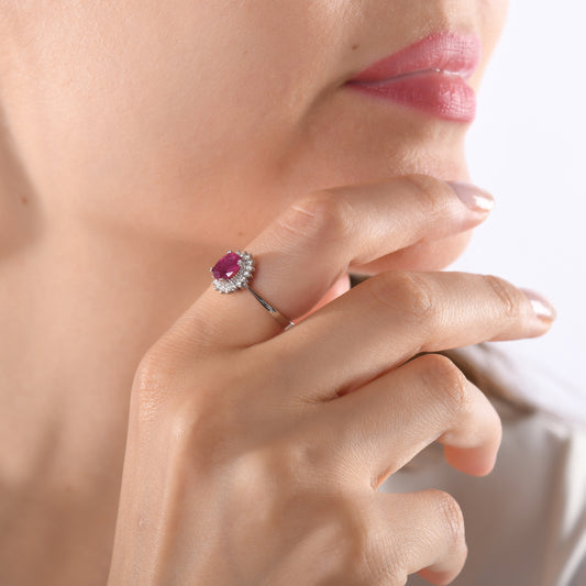 1.01 Karat Pırlanta Yakut Yüzük Modelleri ve Fiyatları 2025 - Lial Diamond - Göz Kamaştıran Zarafet