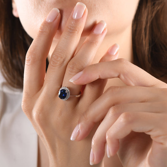 2.69 Karat Pırlanta Safir Yüzük Modelleri ve Fiyatları 2025 - Lial Diamond - Göz Kamaştıran Zarafet