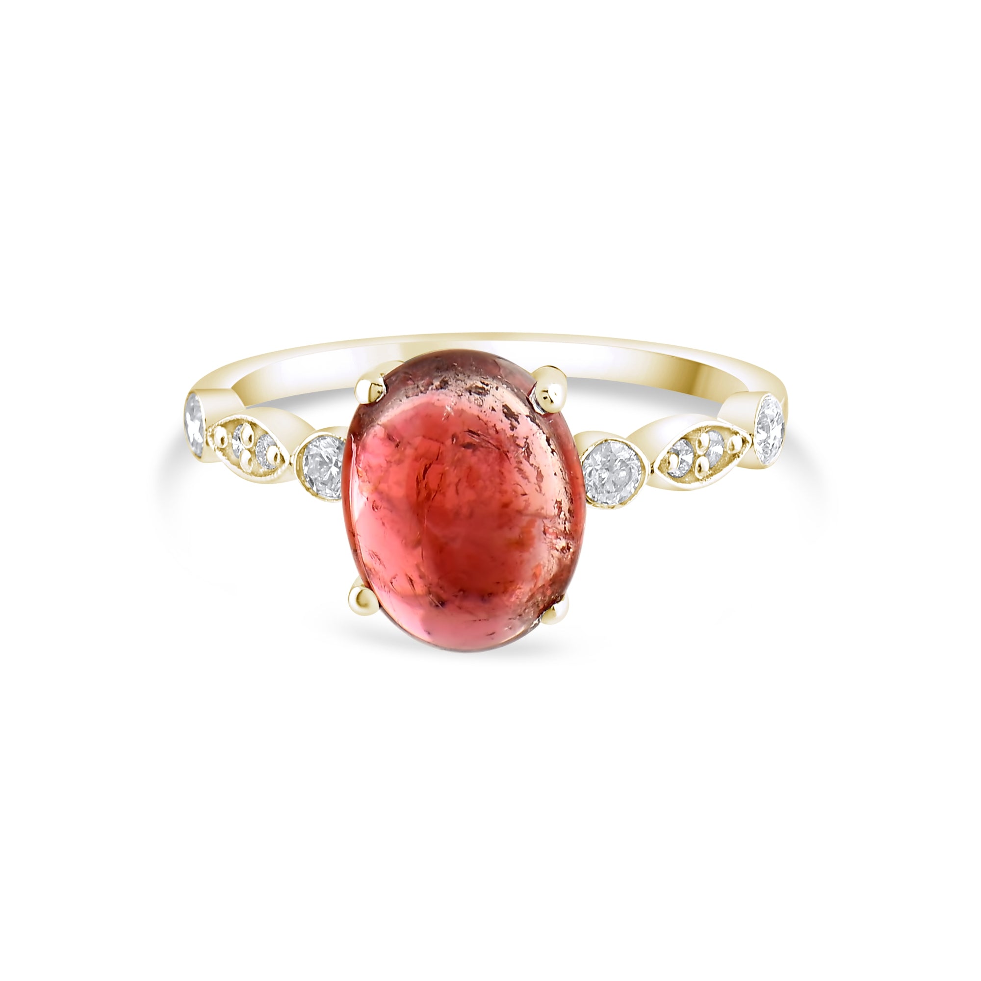 2.67 Karat Pırlanta Rhodolite Yüzük Modelleri ve Fiyatları 2025 - Lial Diamond - Göz Kamaştıran Zarafet