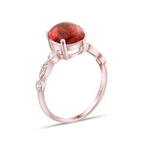 2.67 Karat Pırlanta Rhodolite Yüzük Modelleri ve Fiyatları 2025 - Lial Diamond - Göz Kamaştıran Zarafet