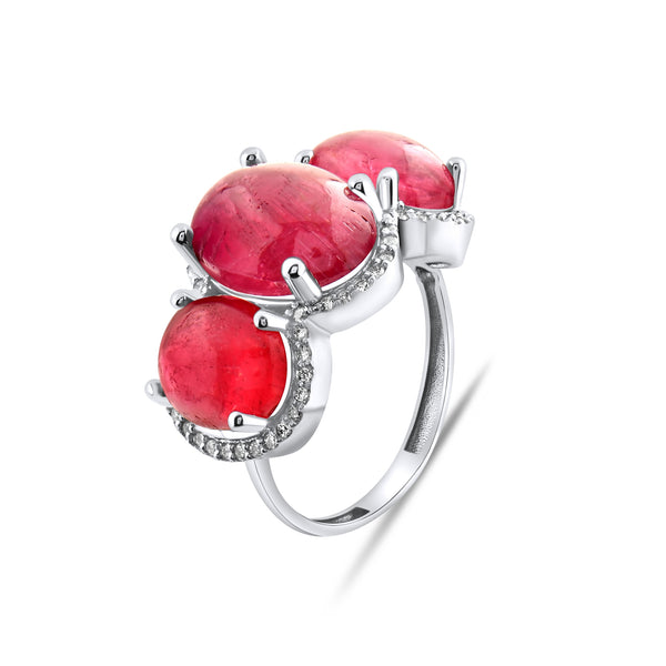 14.38 Karat Pırlanta Yakut Yüzük Modelleri ve Fiyatları 2025 - Lial Diamond - Göz Kamaştıran Zarafet