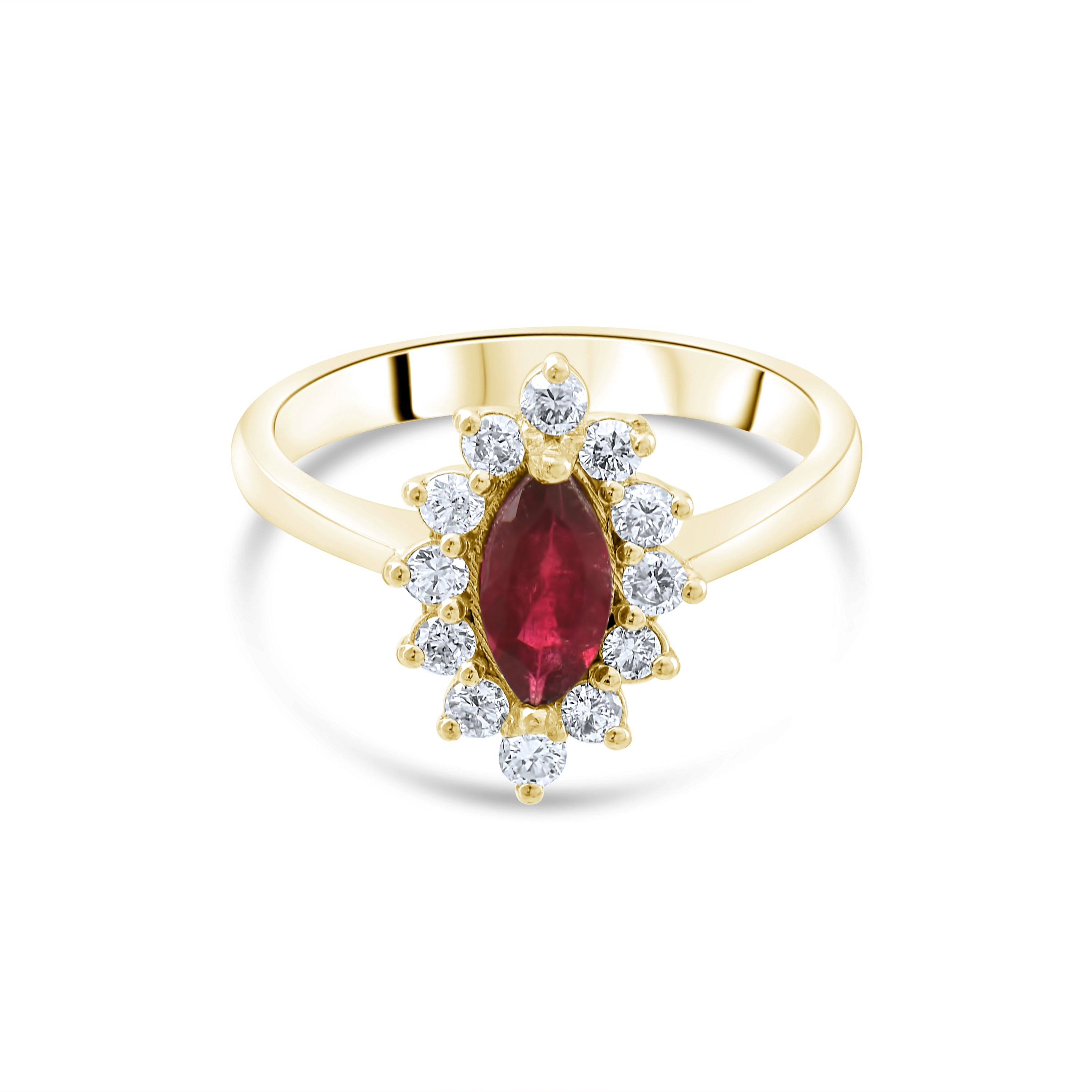 1.55 Karat Pırlanta Rhodolite Yüzük Modelleri ve Fiyatları 2025 - Lial Diamond - Göz Kamaştıran Zarafet