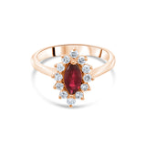 1.55 Karat Pırlanta Rhodolite Yüzük Modelleri ve Fiyatları 2025 - Lial Diamond - Göz Kamaştıran Zarafet