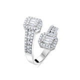 0.70 Karat Baget Pırlanta Yüzük